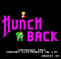 Hunchback (set 1) Title Screen